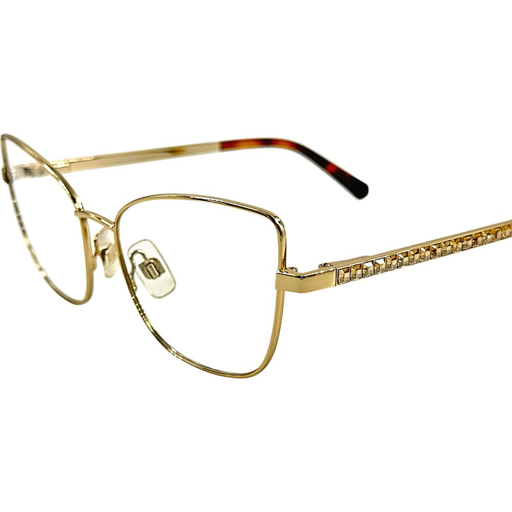 Swarovski SK5287 Womens Metal Eyeglass Frame 032 Gold 54-17 - Picture 2 of 5